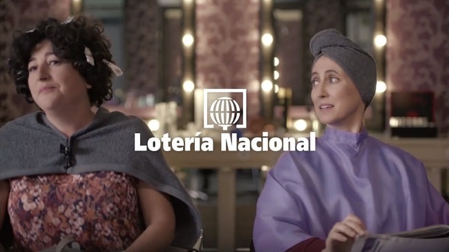 Spot de la Lotería Nacional.