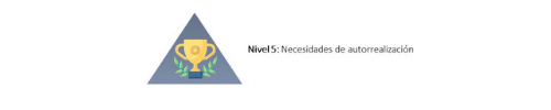 5. Necesidad de autorrealización personal