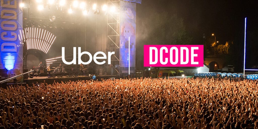 patrocinio dcode y uber