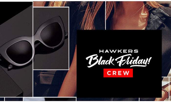 Hawkers vendió gafa sol cada el día del Black Friday