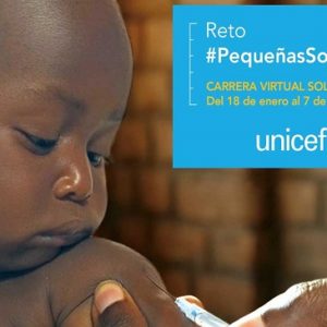 UNICEF España presenta a las empresas una carrera virtual solidaria a favor de la vacunación infantil