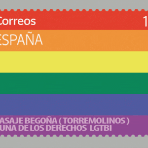 Correos presenta el primer sello LGTBI