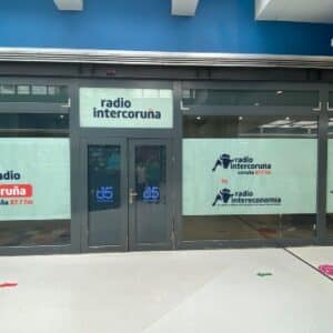Nuevos estudios de Radio Intercoruña.