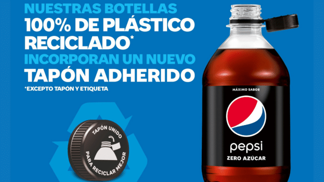 Pepsi botellas recicladas