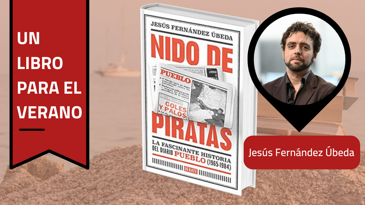 Nido de piratas, de la sección un libro para el verano, entrevistando al autor, Jesús Fernández Úbeda.