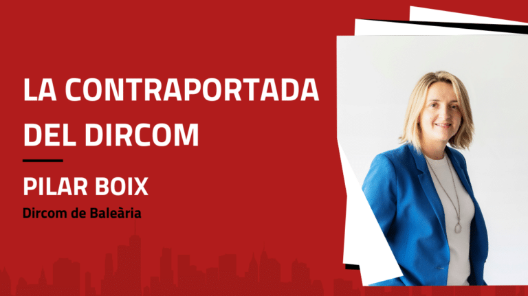 Pilar Boix. La contraportada del dircom