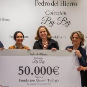 Pedro del Hierro apoya con 50.000 euros a la Fundación Quiero Trabajo