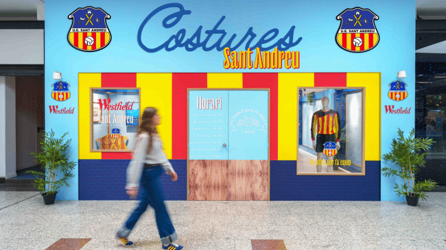 Campaña Westfield La Maquinista Costures Sant Andreu