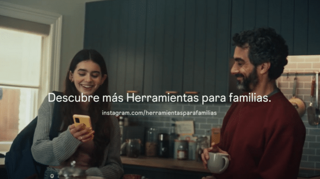 campaña META herramientas para familias