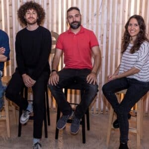 Gaspare Messina, Víctor Martínez, Fernando de Córdoba y Mari Carmen Estevan