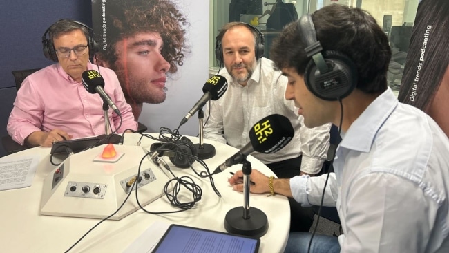 Gonzalo Gómez del Estal, Luis Viced y Jaime Diego. H2oh! - TCL