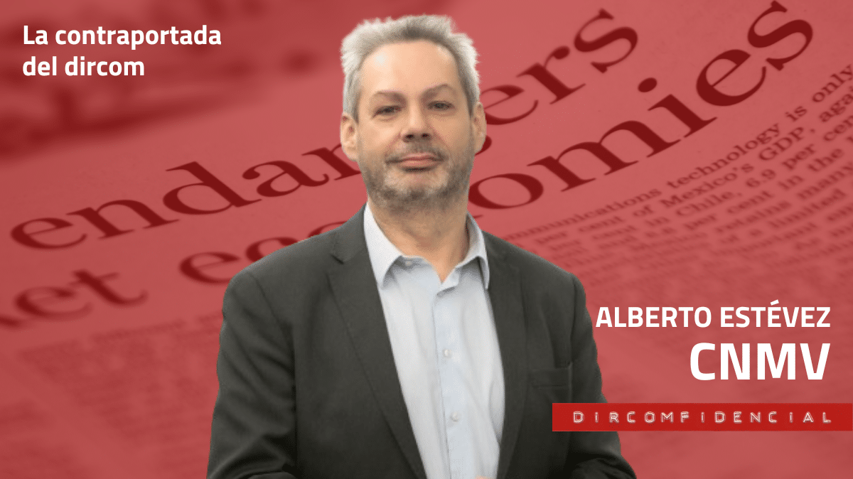 Alberto Estévez sección la contraportada del dircom
