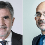 Iñaki Arechabaleta (Vocento) y Carlos Núñez Prisa).