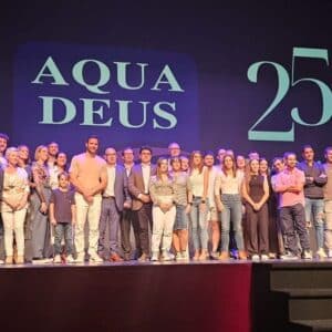 AQUADEUS celebra su 25 aniversario unida al deporte