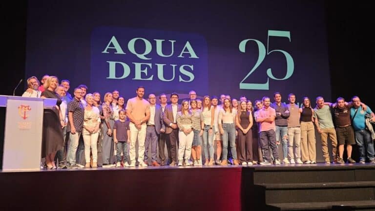 AQUADEUS celebra su 25 aniversario unida al deporte