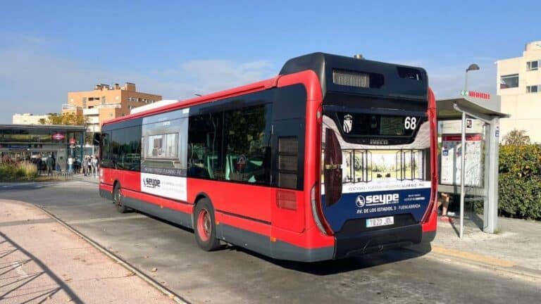 Zercana Consulting gana el concurso para la gestión publicitaria de los autobuses urbanos de Fuenlabrada
