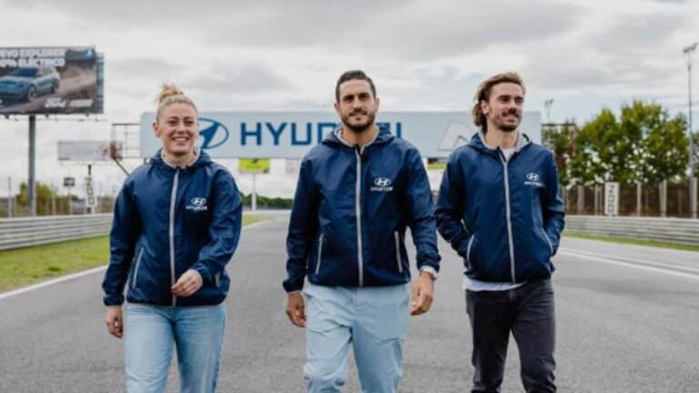 Antoine Griezmann, Koke y Carmen Menayo pierden el pulso en la última campaña de Hyundai e Innocean Spain