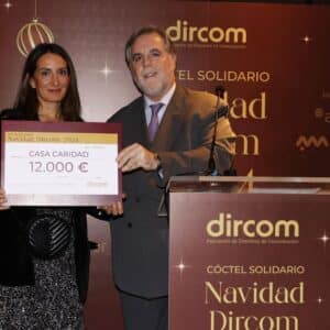 Dircom dona 12.000 euros a Casa Caridad de Valencia para apoyar a las familias afectadas por la DANA