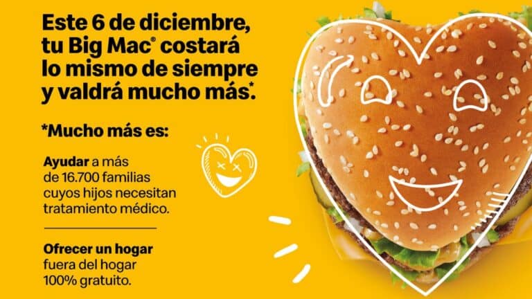Las familias de la Fundación Infantil Ronald McDonald protagonizan la nueva campaña de McHappy Day de McDonald’s