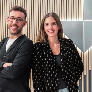Esperanza Portero y Jorge Álvarez