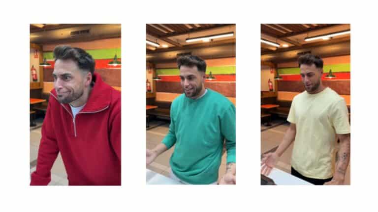 Montoya cae en la tentación de Burger King® por San Valentín