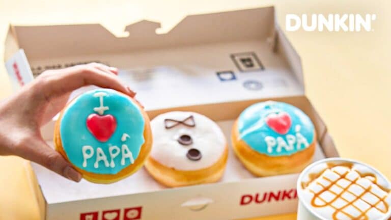 “Que se note lo que quieres”, nueva campaña de Dunkin' para el Día del Padre