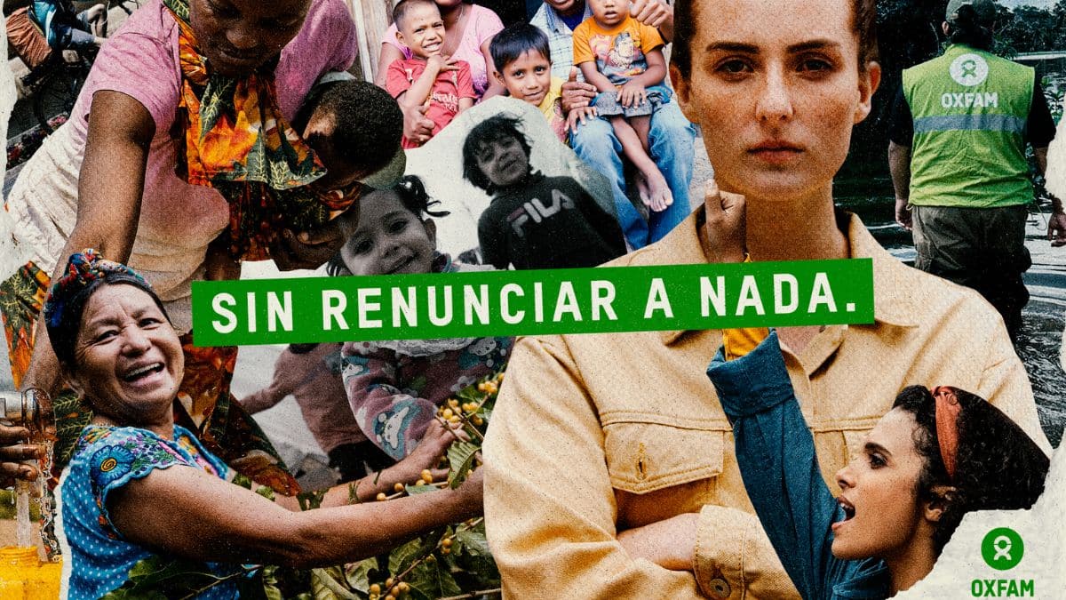 Decidimos no decidir, la nueva campaña de marca de Oxfam Intermón