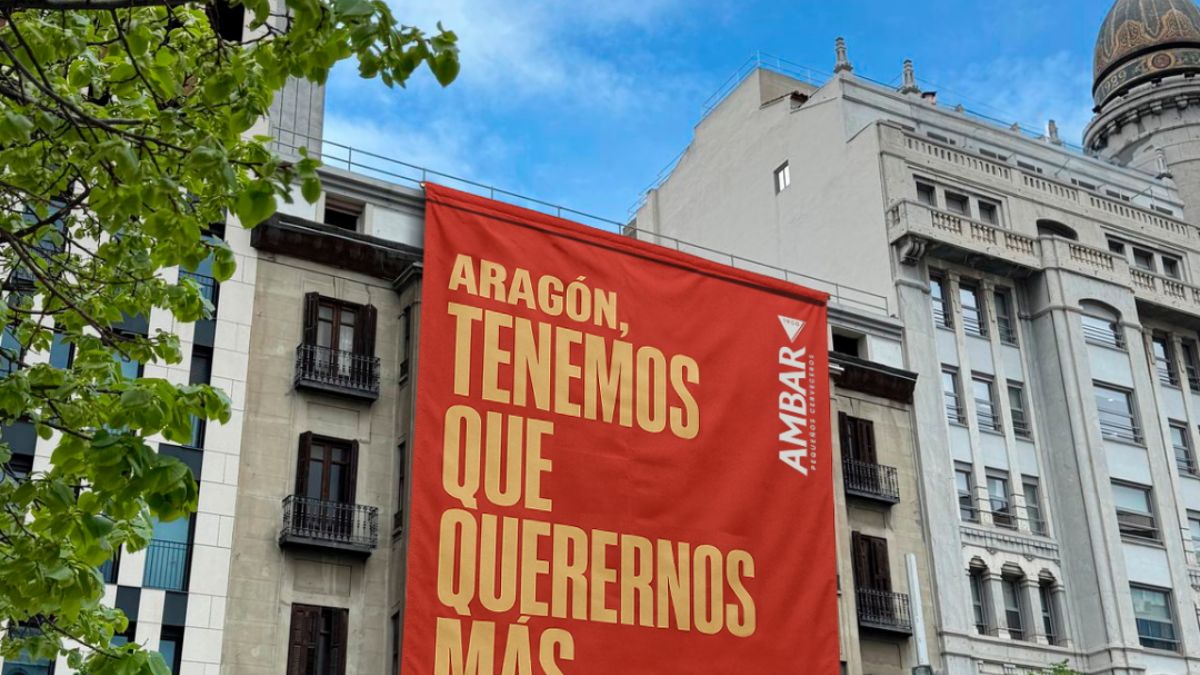 “Aragón tenemos que querernos más”, la campaña de Ambar que reivindica el valor de su tierra.