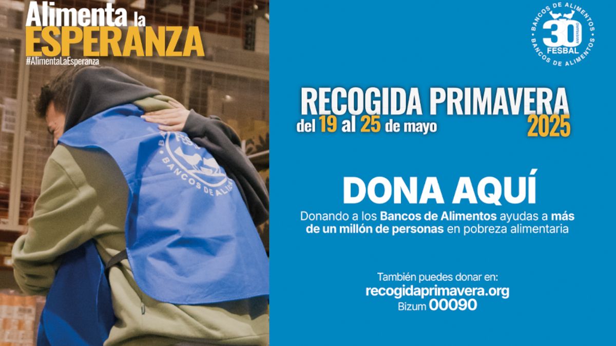 El Corte Inglés participa en la “Recogida Primavera 2025” en colaboración con los Bancos de Alimentos
