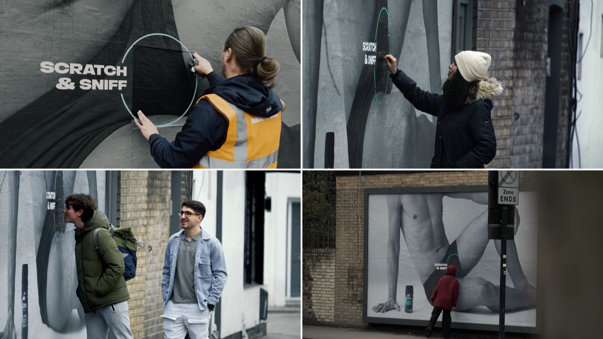 Lynx convierte el instinto más básico de los hombres en una experiencia de sampling para su nuevo Lower Body Spray