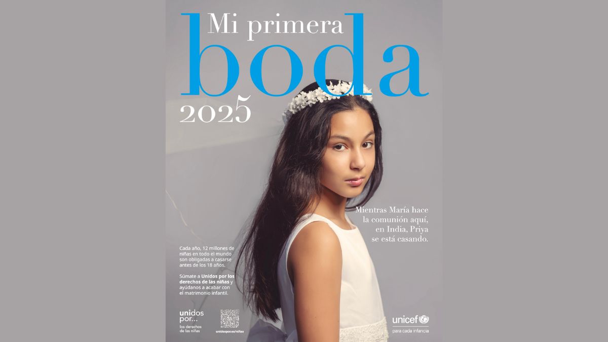 Proximity Madrid y UNICEF España lanzan “Mi primera boda” para visibilizar la realidad del matrimonio infantil