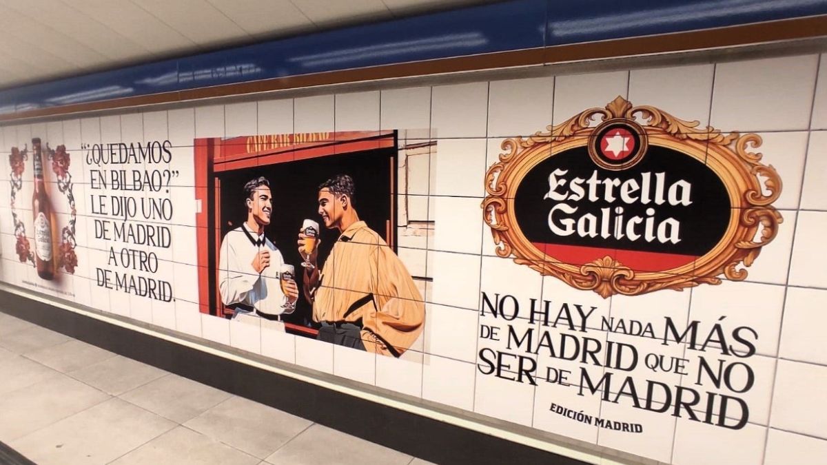 Estrella Galicia celebra la diversidad de Madrid con una campaña presente en el corazón de la ciudad
