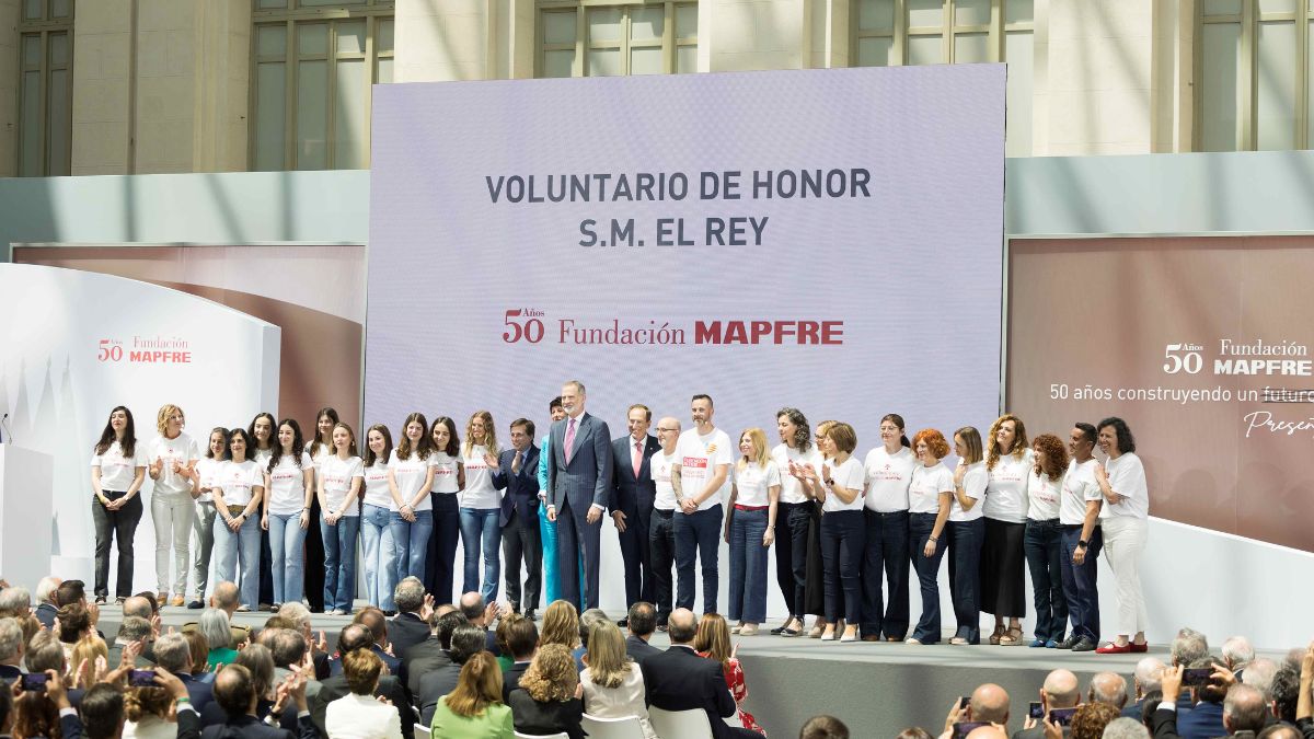 El rey preside el 50 Aniversario de Fundación Mapfre