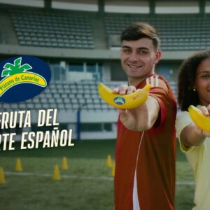 “Siempre he estado ahí”: Plátano de Canarias reafirma su vínculo con el deporte en su nueva campaña
