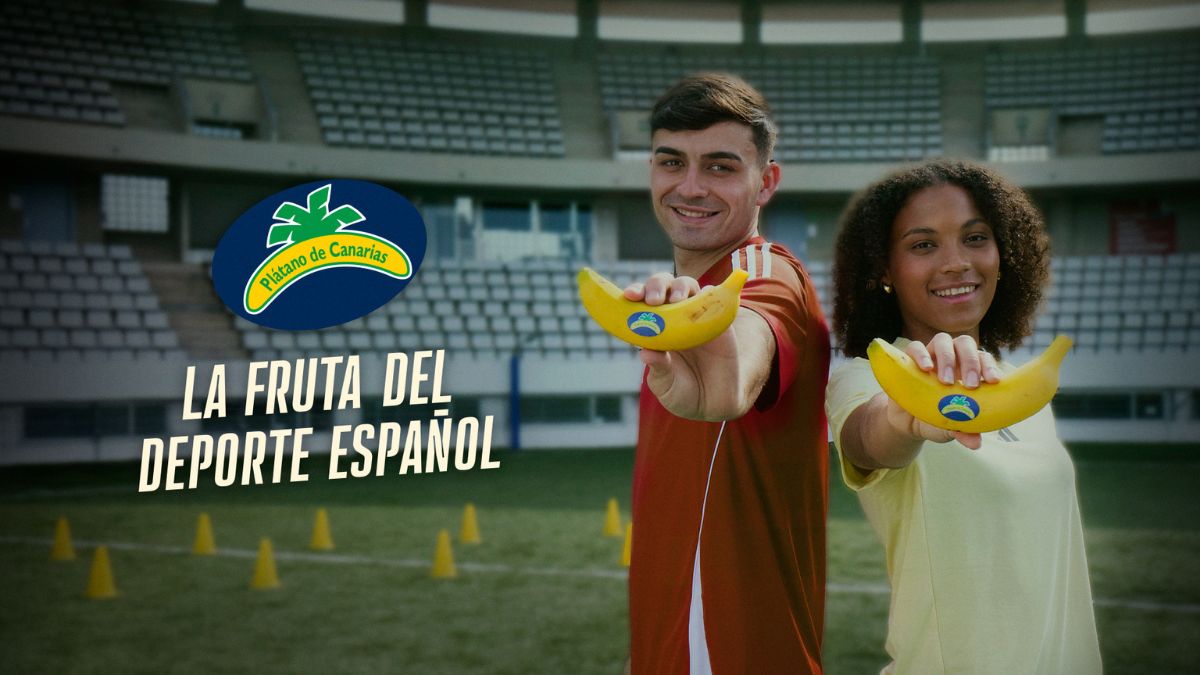 “Siempre he estado ahí”: Plátano de Canarias reafirma su vínculo con el deporte en su nueva campaña