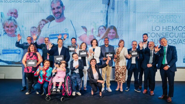 Fundación Solidaridad Carrefour dona 180.000 euros a las seis entidades sociales ganadoras de la XXII edición de su Convocatoria de Ayudas