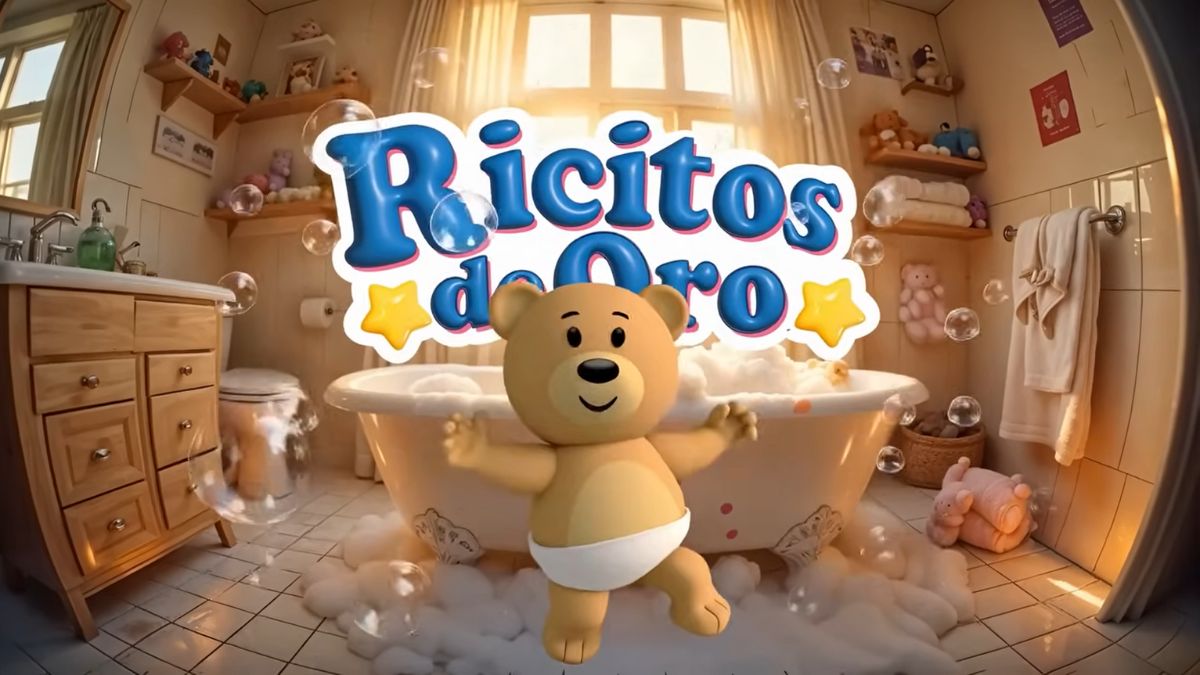 Ricitos de Oro reinventa la rutina infantil creando La Canción del Baño, un proyecto musical transmedia protagonizado por el Osito Ro