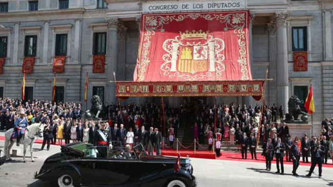 Acto de proclamación de Felipe VI, el 19 de junio de 2014