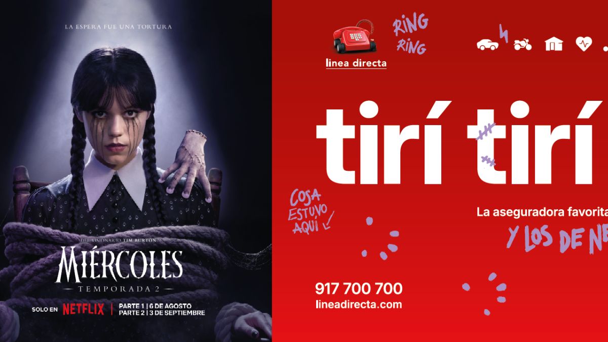 Línea directa sorprende con una campaña por el estreno de miércoles para destacar su oferta multiproducto