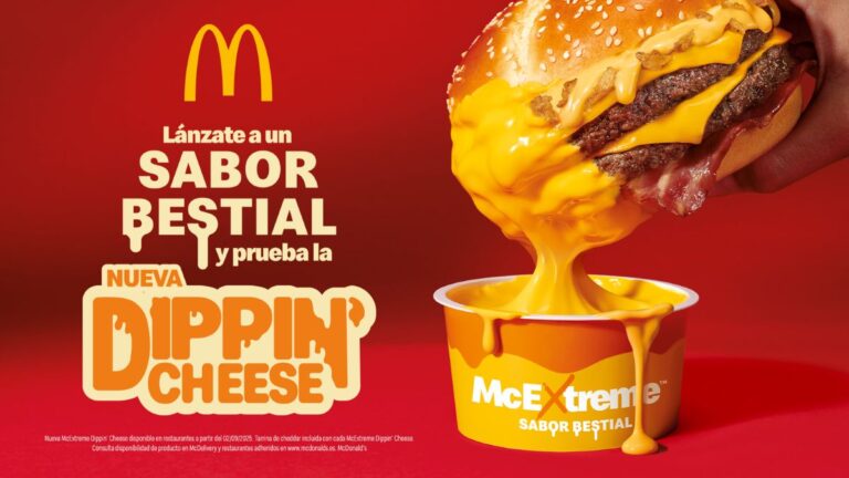 McDonald’s presenta la nueva McExtreme Dippin’ Cheese