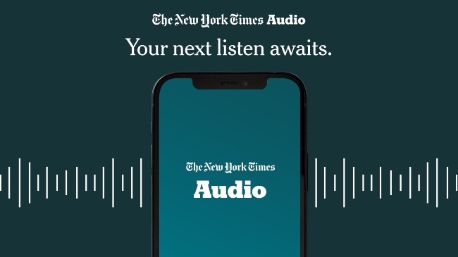 The New York Times cierra su aplicación de audio tras dar protagonismo al formato en la principal The New York Times cierra su aplicación de audio tras dar protagonismo al formato en la principal