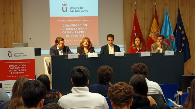 De izda. a dcha.: Mariano Rodríguez, Kirsty Brown, Santiago Doménech, Irati Aguirre y Carlos de Luis