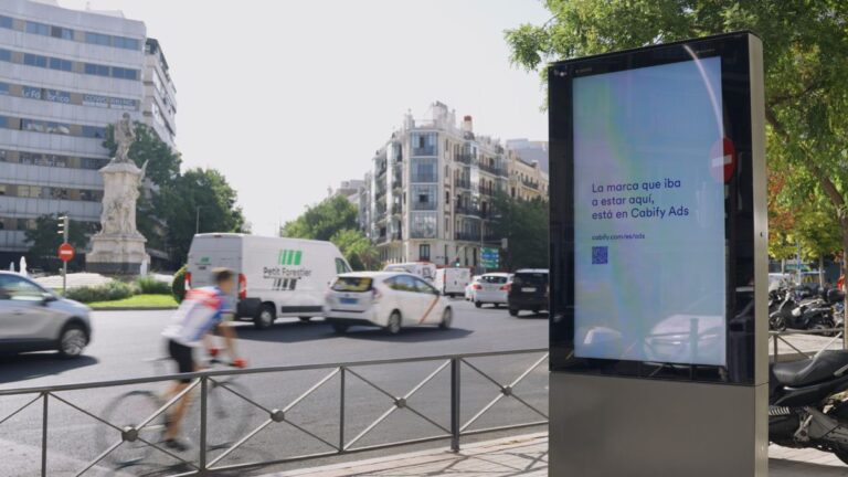 La campaña que vacía espacios publicitarios es de Cabify Ads