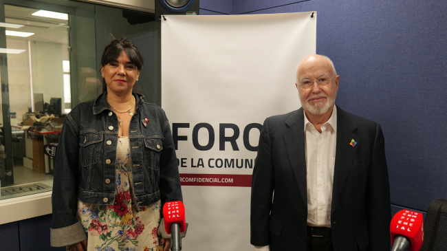 Ludi García y Ángel Alloza