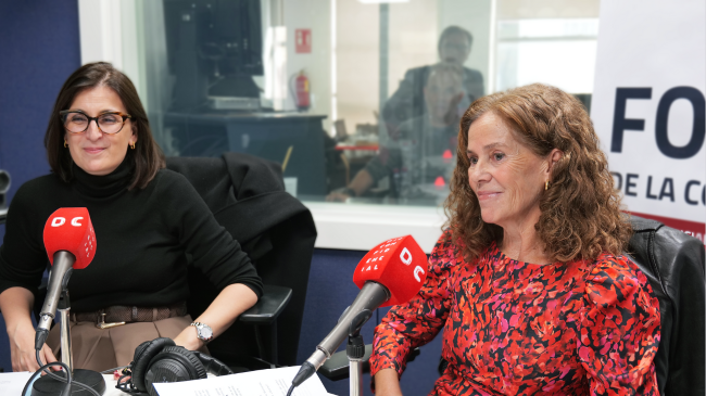 Cristina Villarroya (izda.) y Arancha Cuadrado