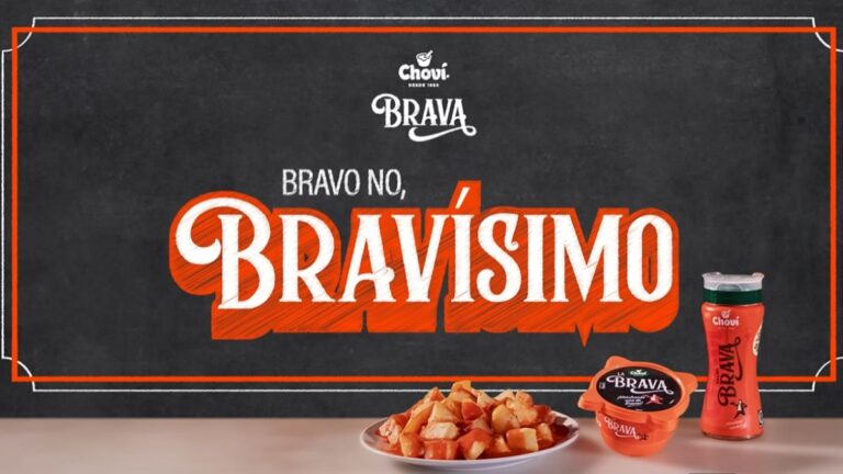 Choví presenta su nueva salsa Brava de la mano de Agustín Bravo y Cañita Brava en una divertida campaña