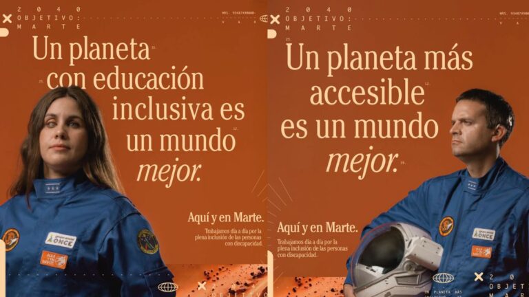 El Grupo Social ONCE lanza la campaña un planeta más inclusivo es un mundo mejor. Aquí y en Marte para reforzar su mensaje de inclusión y igualdad de las personas con discapacidad