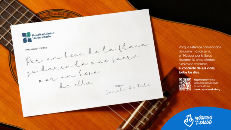 La música también se receta: Leiva y Jarabe de Palo se unen a Músicos por la Salud en la campaña ‘Sonar para sanar’