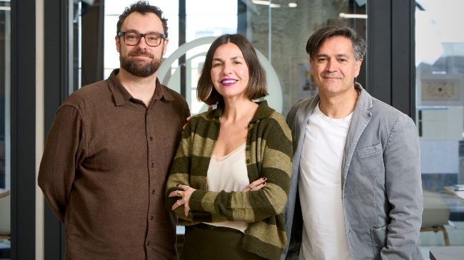 Eoin Sherry, Lucía Angulo y Jesús Fuertes - McCann
