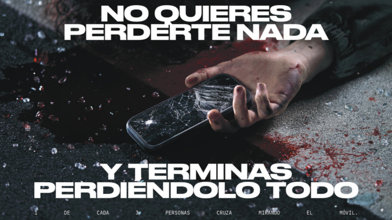 Mirar el móvil al cruzar puede costarte la vida: la DGT lanza “Peatones”, su nueva campaña